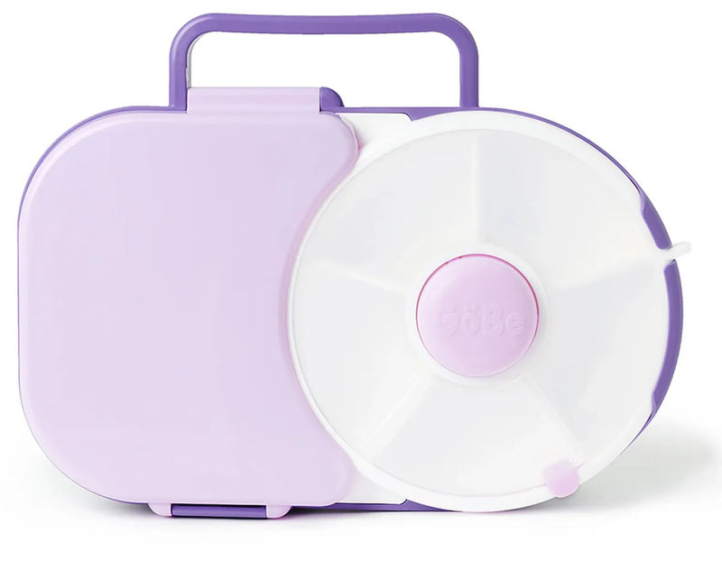 GoBe Kids Lunchbox with Snack Spinner - Grape Purple